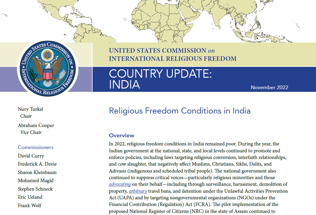 research paper on religious freedom in india